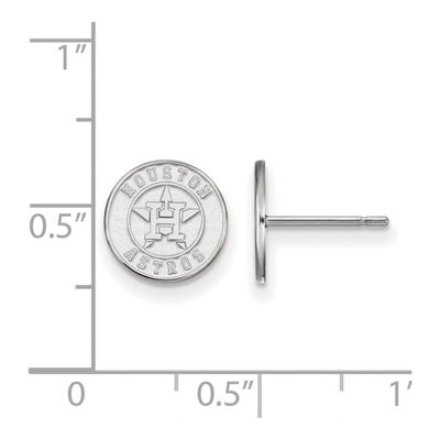 Houston Astros Sterling Silver Stud Earrings – view 2