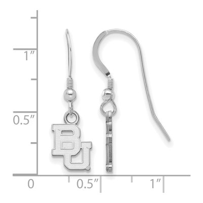 Baylor University Sterling Silver Bears Earrings – view 2