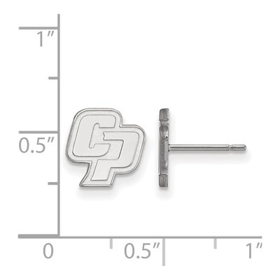California Polytechnic State University Sterling Silver Cal Poly SLO Earrings – view 2