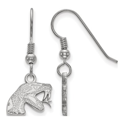 Florida A&M University Sterling Silver A&m Rattler Earrings