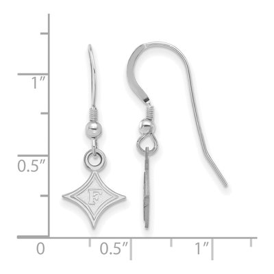 Furman University Sterling Silver Earrings – view 2