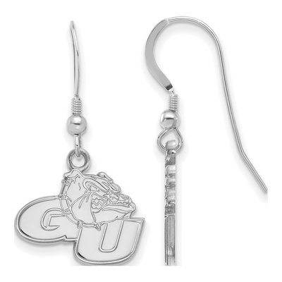Gonzaga University Sterling Silver Bulldogs Earrings