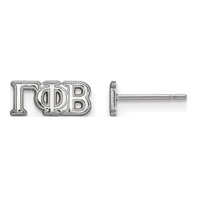 Gamma Phi Beta Sterling Silver Stud Earrings
