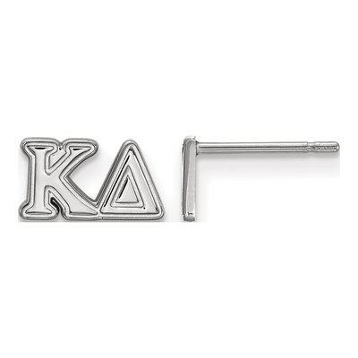 Kappa Delta Sterling Silver Sorority Stud Earrings