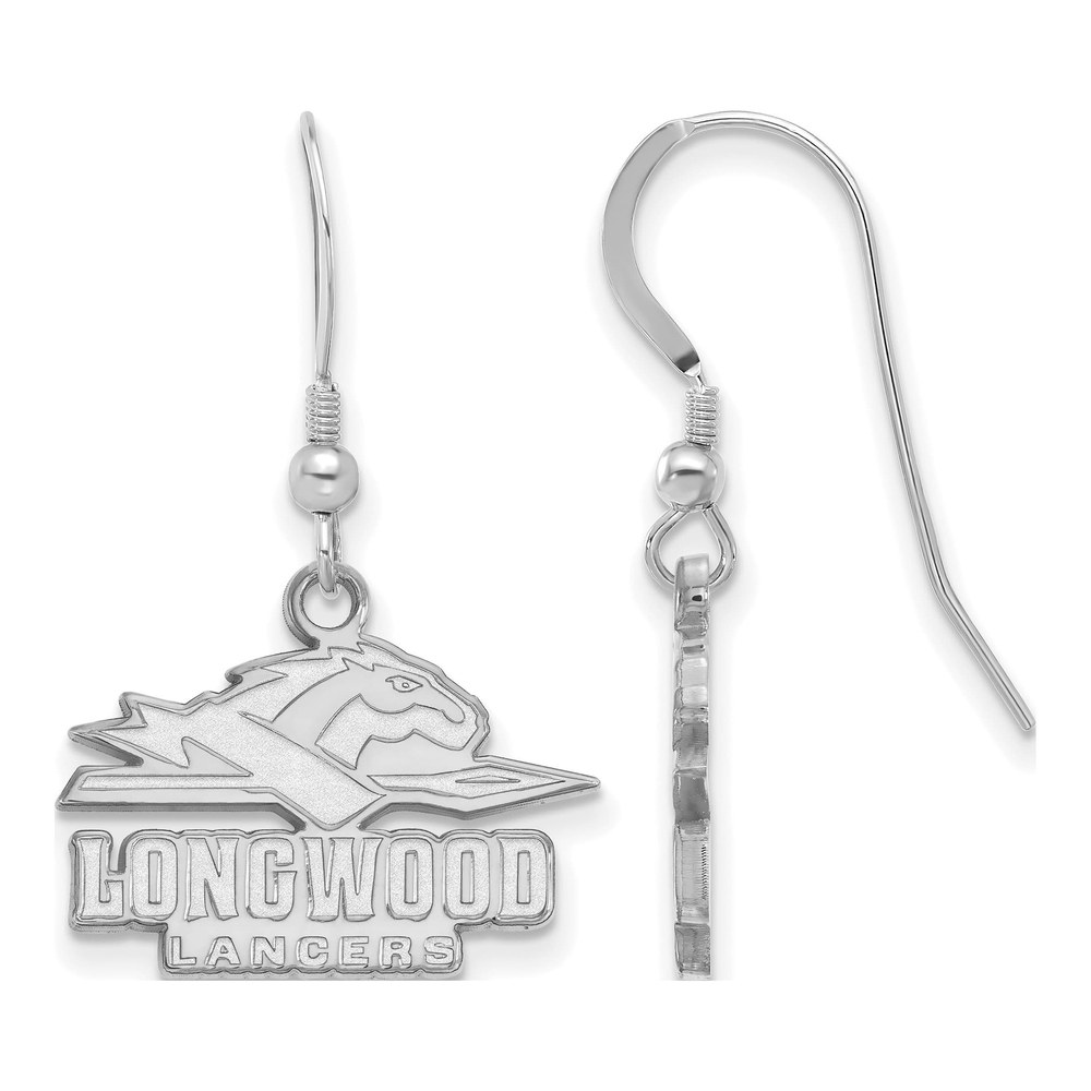 Longwood University Sterling Silver Lancers Earrings