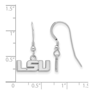 Louisiana State University Sterling Silver LSU Earrings – view 2