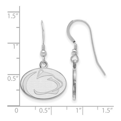 Pennsylvania State University Sterling Silver Penn Lion Earrings – view 2
