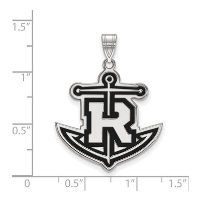 Rollins College Sterling Silver Extra Large Anchor Pendant – view 2