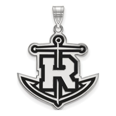 Rollins College Sterling Silver Extra Large Anchor Pendant