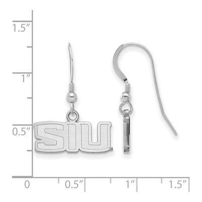 Southern Illinois University Sterling Silver SIU Earrings – view 2