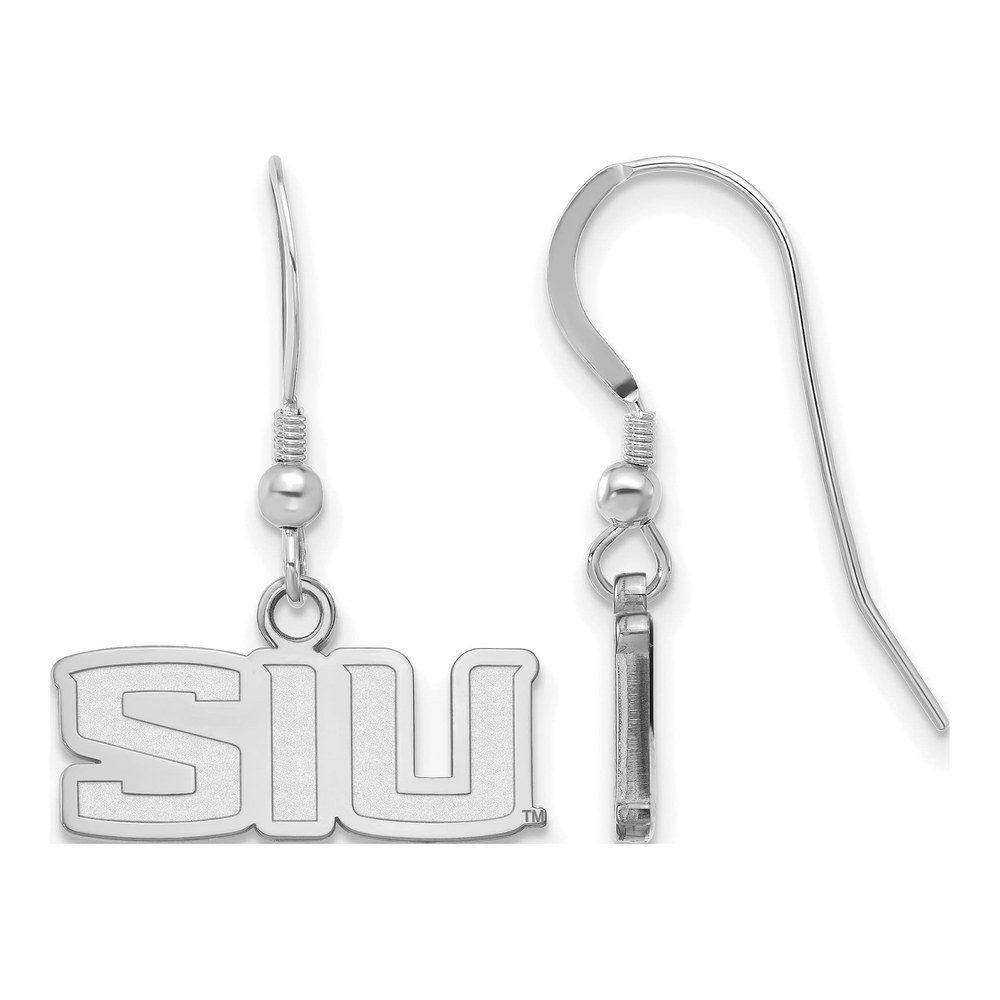 Southern Illinois University Sterling Silver SIU Earrings