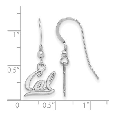 University of California Berkeley Sterling Silver UC Extra Small Earrings – view 2