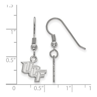 University of Central Florida Sterling Silver UCF Earrings – view 2