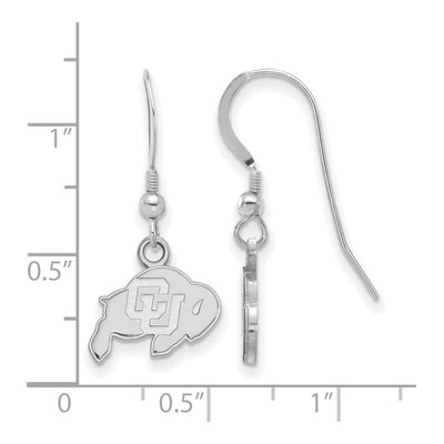 University of Colorado Sterling Silver Buffaloes Earrings – view 2