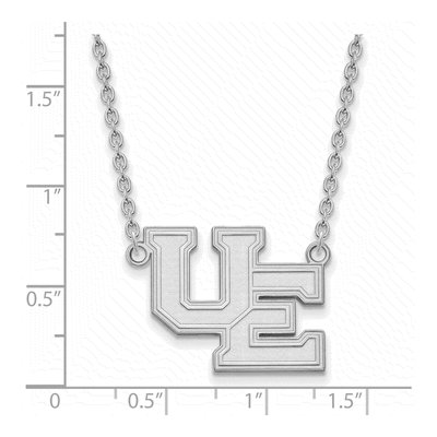 University of Evansville Sterling Silver Large Aces Pendant Necklace – view 2