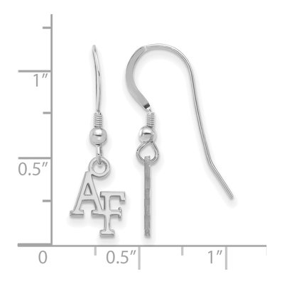United States Air Force Academy Sterling Silver USAF Dangle Earrings – view 2