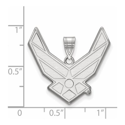 United States Air Force Academy Sterling Silver U.s Air XL Pendant – view 2