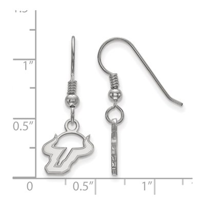 University of South Florida Sterling Silver USF Bulls Earrings – view 2