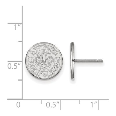University of Louisiana at Lafayette Sterling Silver Stud Earrings – view 2