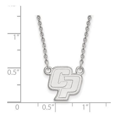 California Polytechnic State University Sterling Silver Cal Poly Small Pendant – view 2