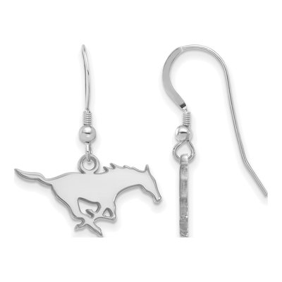 Southern Methodist University Sterling Silver SMU Mustangs Earrings