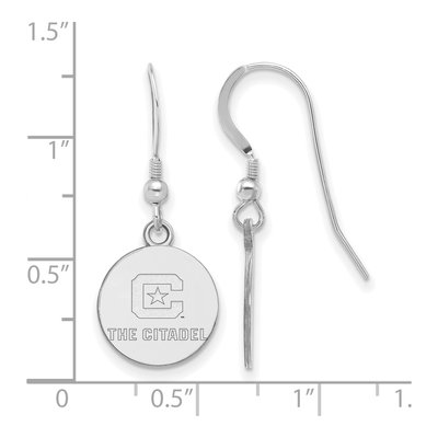 The Citadel Sterling Silver Earrings – view 2