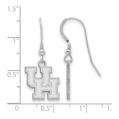 University of Houston Sterling Silver Earrings – view 2