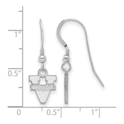 University of Virginia Sterling Silver Earrings – view 2