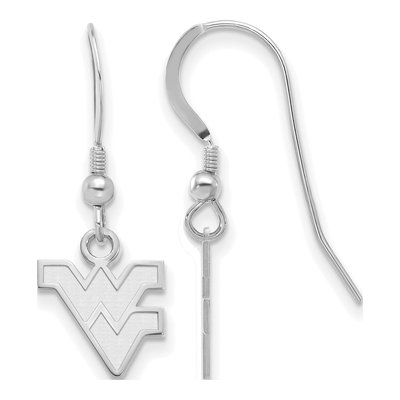 West Virginia University Sterling Silver WVU Extra Small Earrings