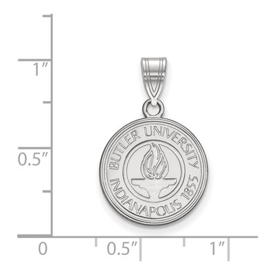 Butler University Sterling Silver Medium Crest Pendant – view 2