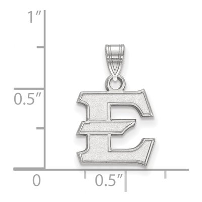 East Tennessee State University Sterling Silver Small Pendant – view 2