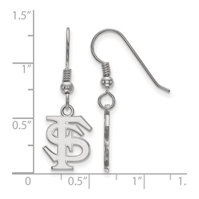 Florida State University Sterling Silver FSU Seminoles Earrings – view 2