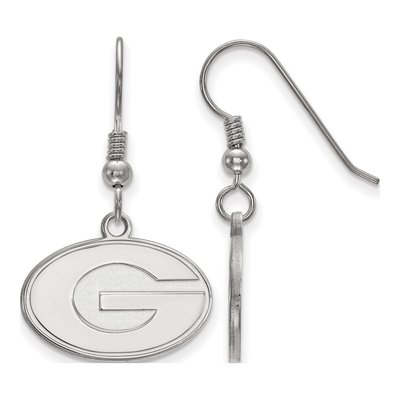 University of Georgia Sterling Silver Letter G Earrings