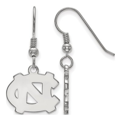 University of North Carolina Sterling Silver UNC Tar Heels Earrings