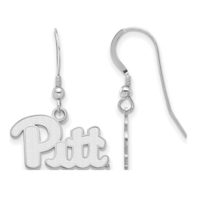 University of Pittsburgh Sterling Silver Pitt Panthers Earrings