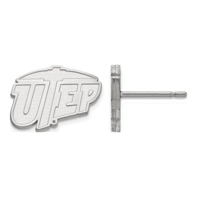 University of Texas at El Paso Sterling Silver UTEP Miners Extra Small Stud Earrings