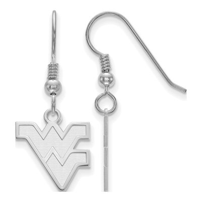 West Virginia University Sterling Silver WVU Small Wire Earrings
