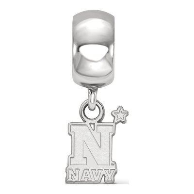 United States Naval Academy Sterling Silver US Extra Small Dangle Bead – view 2