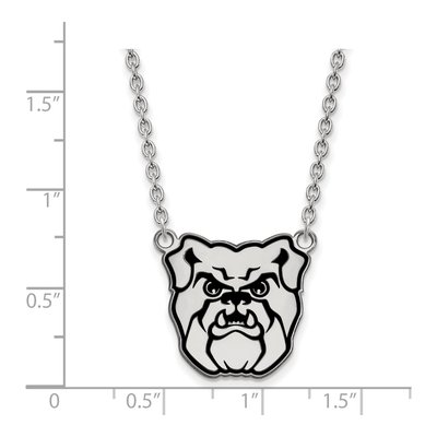 Butler University Sterling Silver Large Bulldogs Necklace – view 2