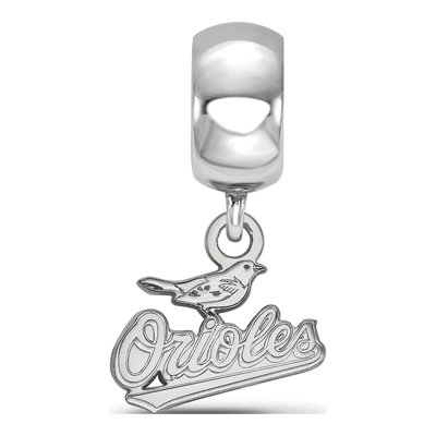 Baltimore Orioles Sterling Silver Dangle Bead – view 2