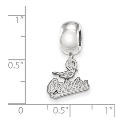 Baltimore Orioles Sterling Silver Dangle Bead – view 3