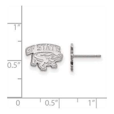 San Francisco State University Sterling Silver San Earrings – view 2