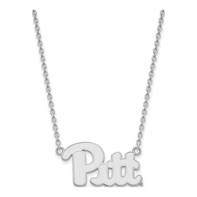 University of Pittsburgh Gold-Plated Sterling Silver Large Pitt Panthers Pendant Necklace – view 2