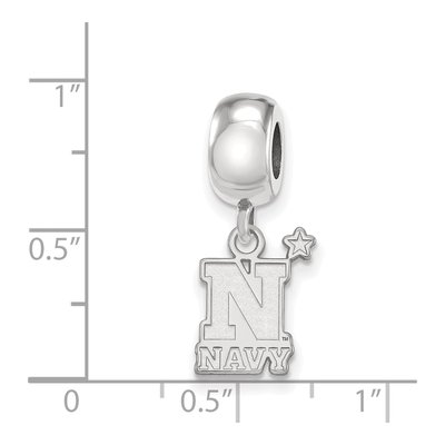 United States Naval Academy Sterling Silver Small US Dangle Bead – view 4