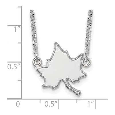 Indiana State University Sterling Silver I-S Large Necklace – view 3
