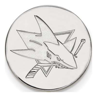 San Jose Sharks Leather Key Chain – view 2