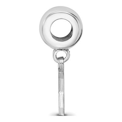 Xavier University Sterling Silver Extra Small Letter X Dangle Bead – view 3