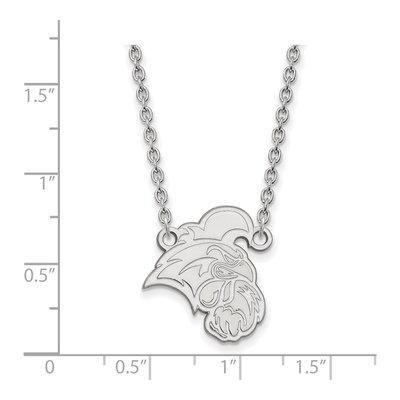 Coastal Carolina University Sterling Silver Large Chanticleer Pendant Necklace – view 2