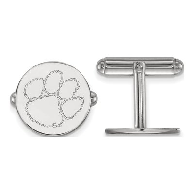 Clemson Tiger Paw Cuff Links