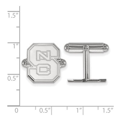 NC State Cuff Links – view 2